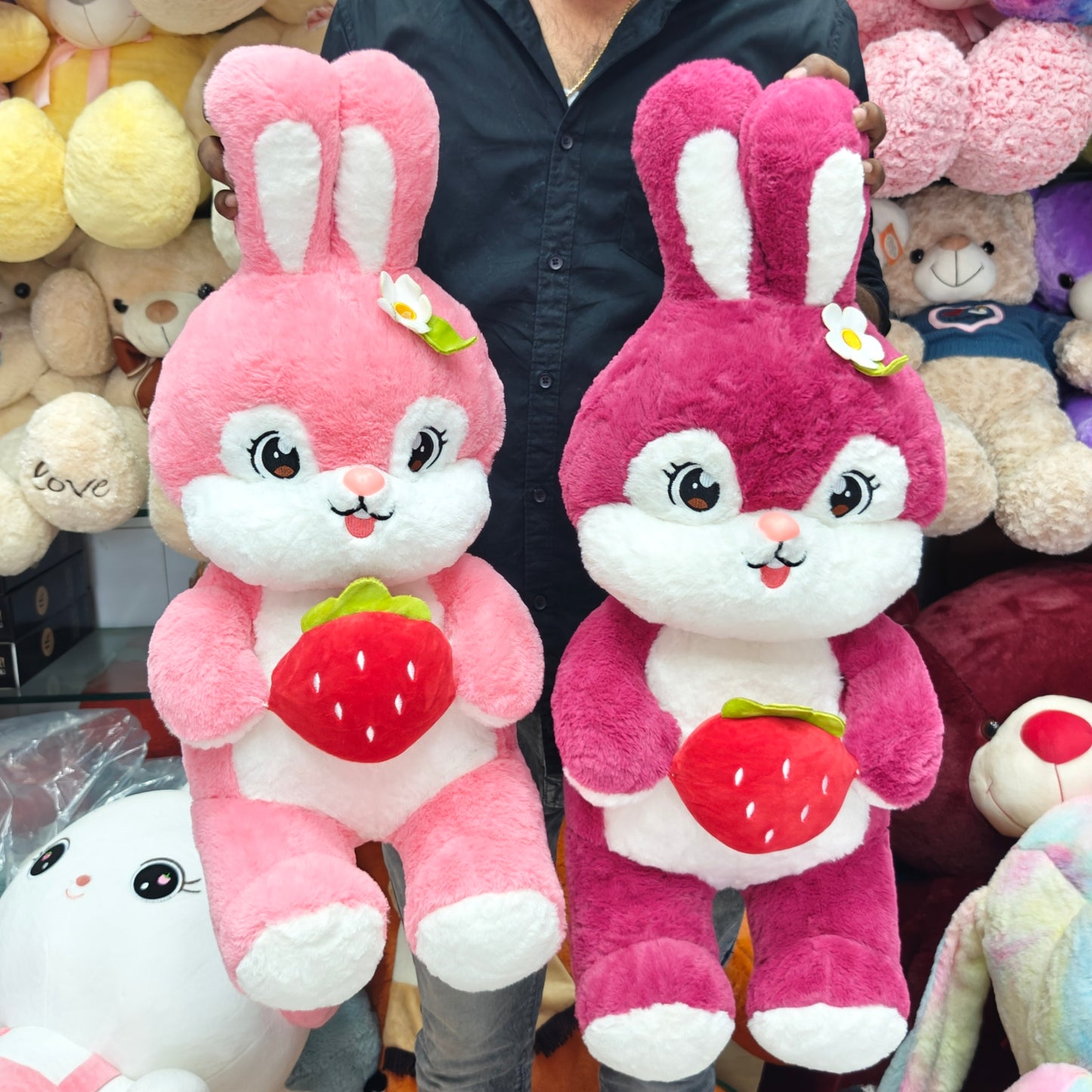 60 CM STRAWBERRY BUNNY IMPORTED