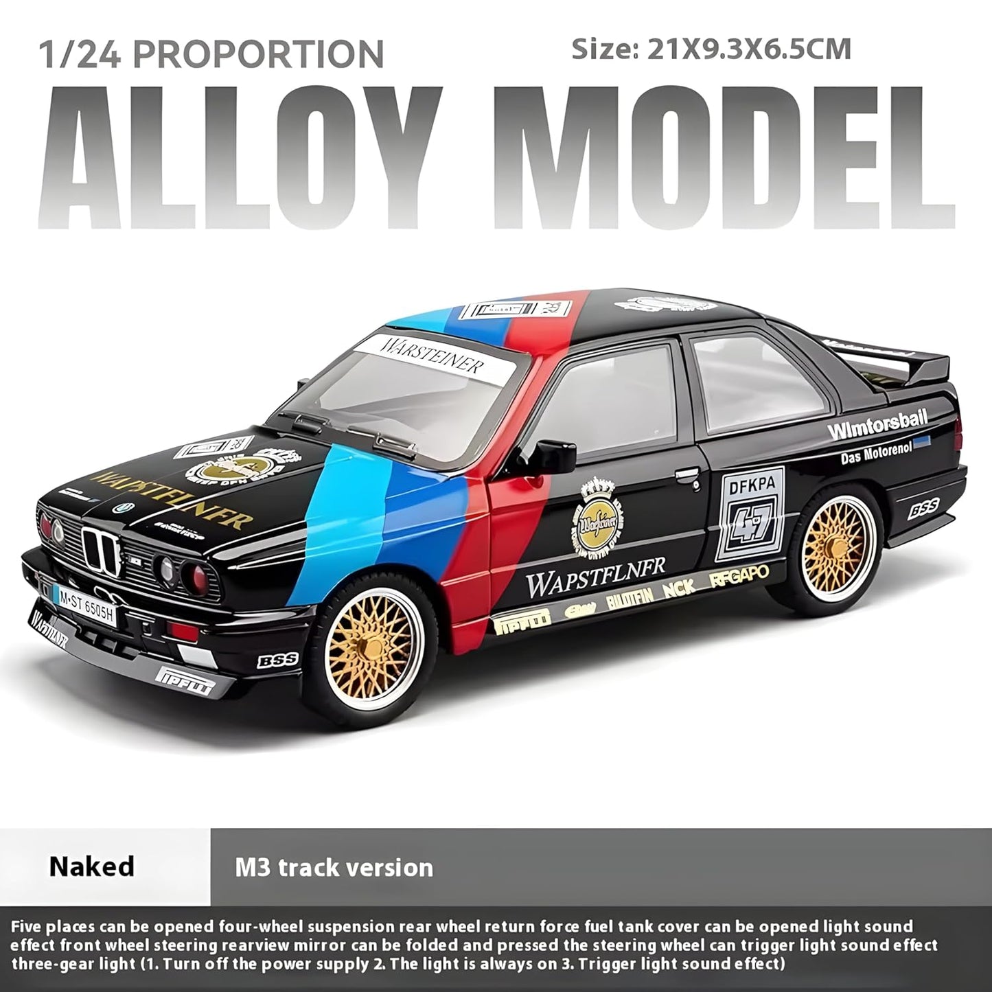 BMW M3 E30 (1:24 SCALE)