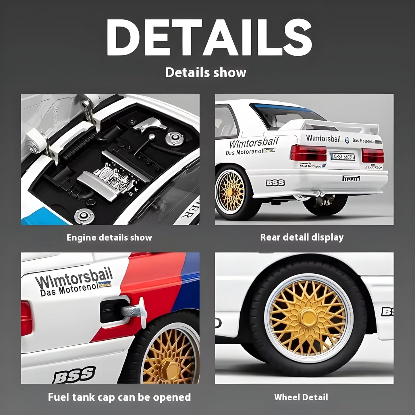BMW M3 E30 (1:24 SCALE)