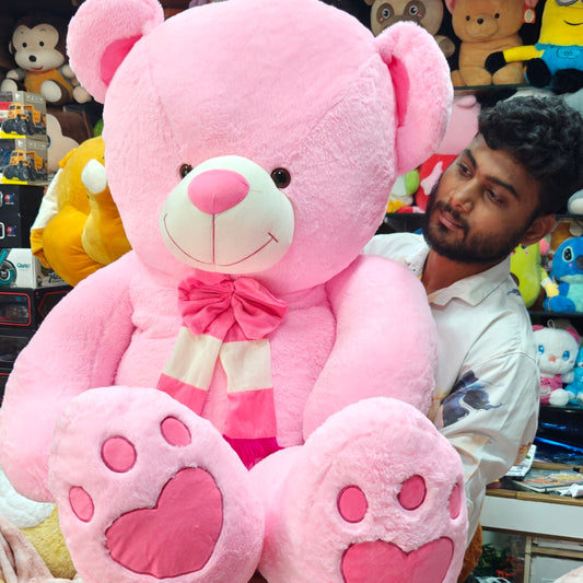 5 FEET PINK IMPORTED TEDDY BEAR