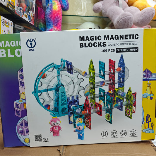 MAGNETIC BLOCKS (109 PCS)