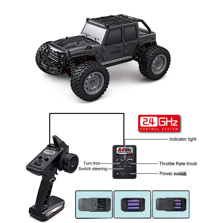 TOP RACING SERIES GANTRY 1/16 SCALE CROSS COUNTRY VEHICLE 4X4 FOUR -WHEEL DRIVE. 2.4G FULL SCALE FOUR WHEEL SCY16103