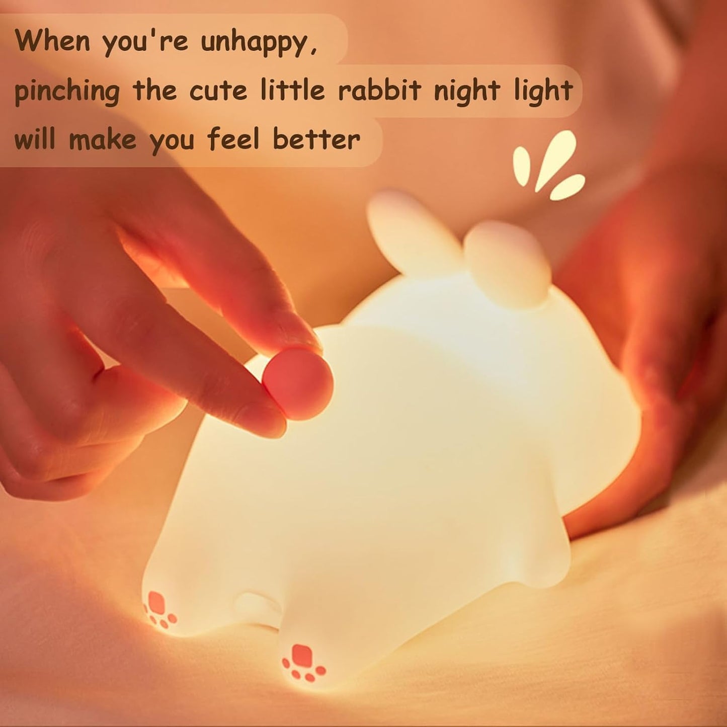 SILICONE BUNNY LAMP
