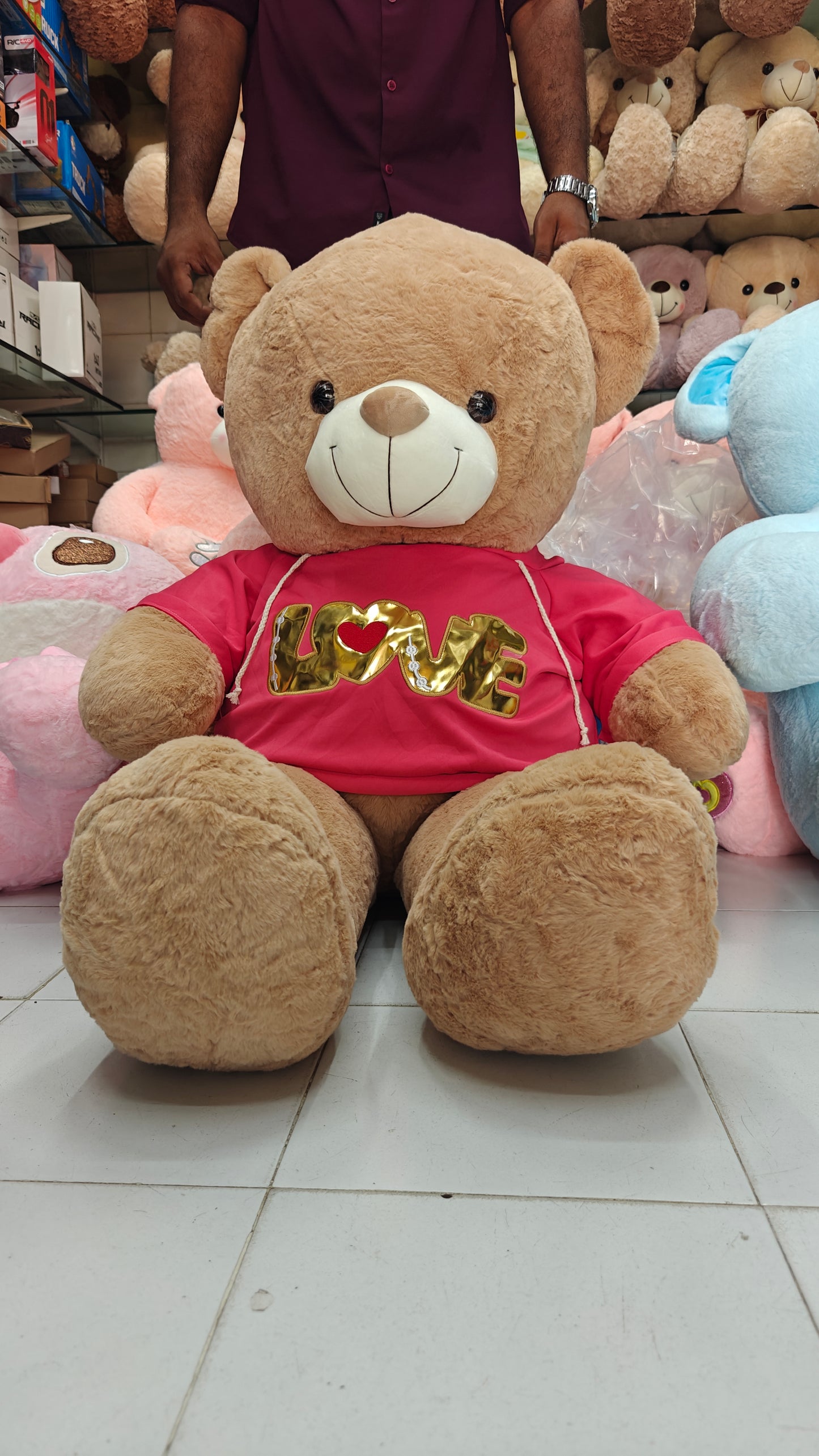 4.8 FEET PREMIUM TEDDY BEAR