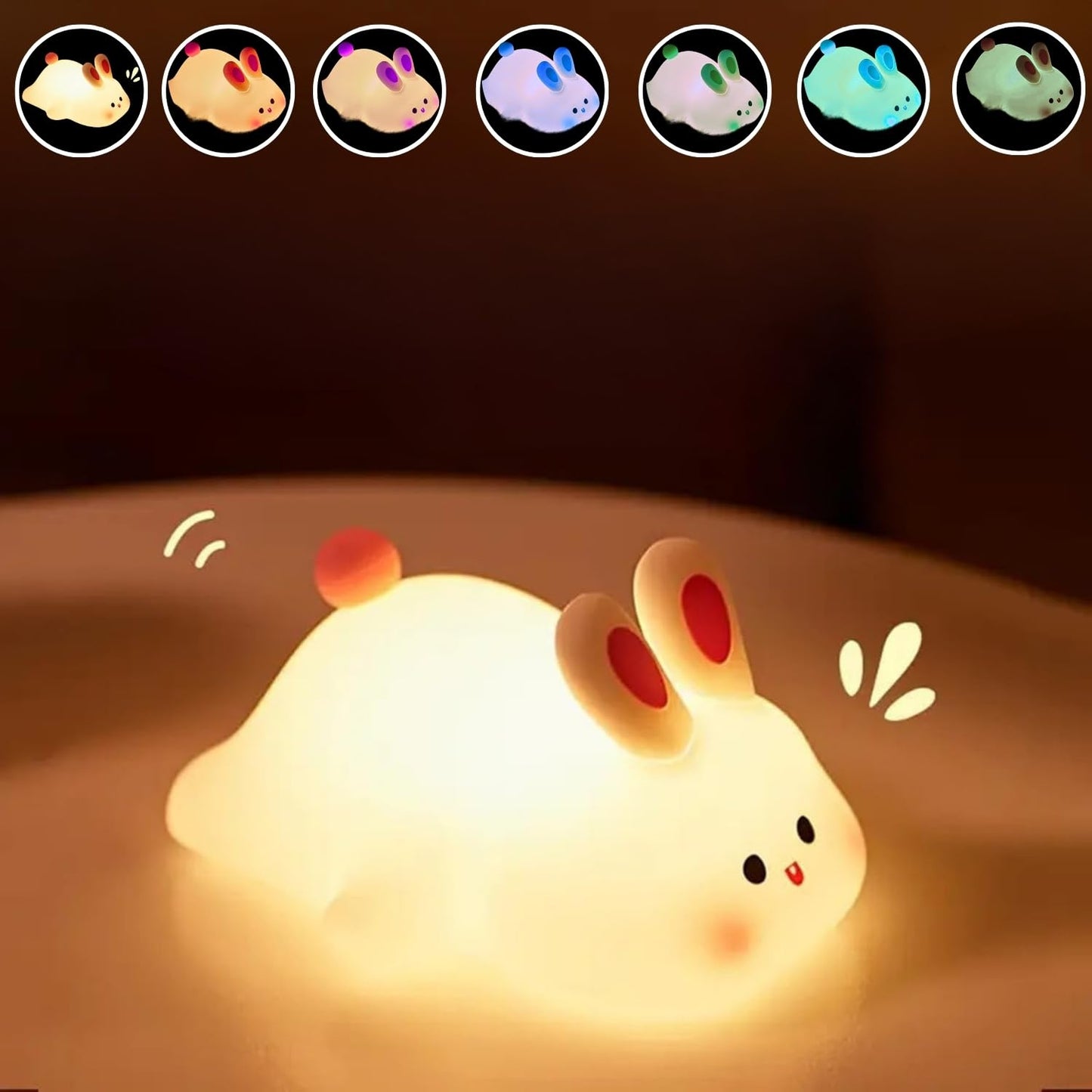 SILICONE BUNNY LAMP