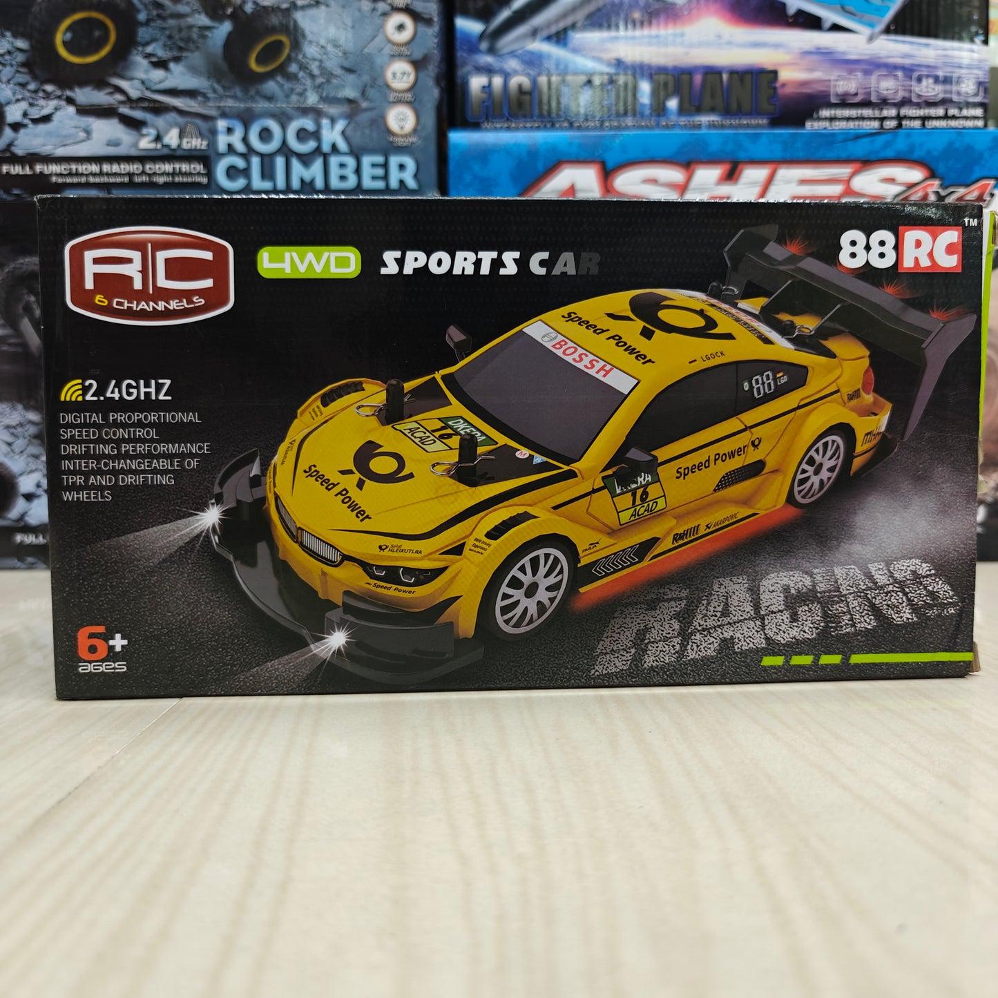88RC 1:24 MUSTANG RC DRIFT CAR