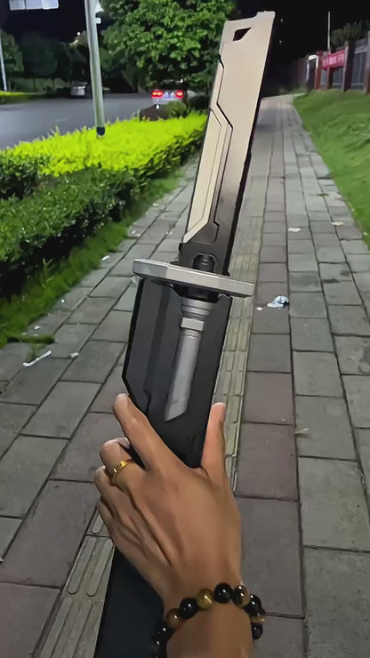 Lightsaber Sword – LED Light Blade with Real Sparks & Smoke Effect