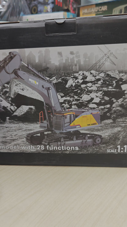 Huina 1592 1:14 Remote Control Excavator (2026 Model) 28 CHANNEL EXCAVATOR