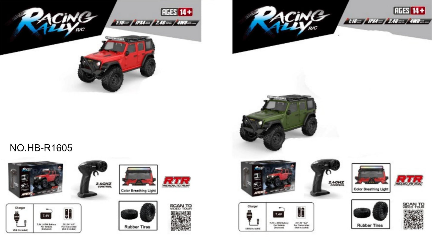 RACING RALLY HOBBY GRADE RC RUBICORN WITH HIGH CLIMBING POWER