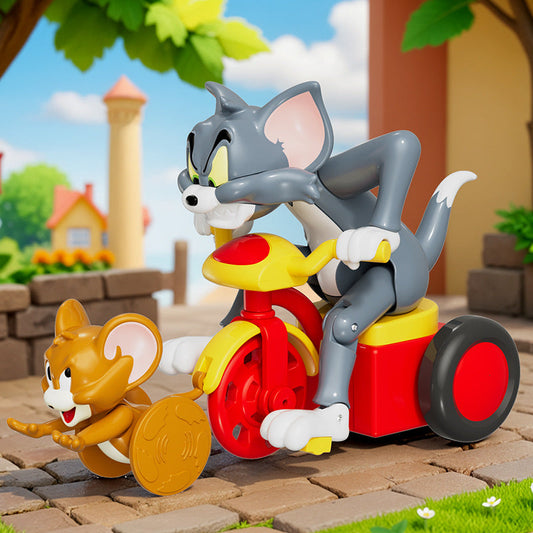 TOM & JERRY WITH CYCLE