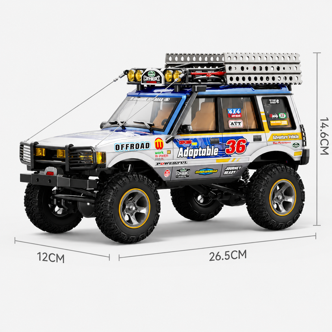 JXC LR1801 1/18 Scale 4WD RC Rock Crawler Land Rover