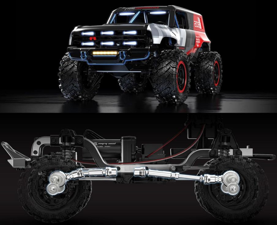 MJX H12P 1:12 Ford Bronco RTR Crawler 3650 Brushless(AVAILABLE ON PRE ORDER BASIS)