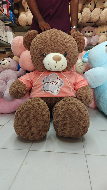 4.8 FEET PREMIUM BROWN TEDDY BEAR