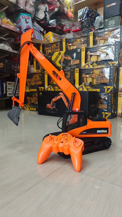 HUINA 1551 RC HOBBY GRADE EXCAVATOR WITH 15 CHANNEL LONG BOOM