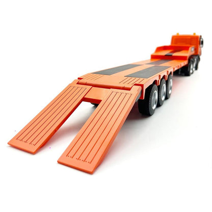 Huina 1319 1:24 RC Tractor Truck with Flatbed Trailer & Excavator 9CH