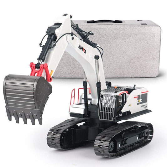 Huina 1594 1:14 RC Excavator 12CH Alloy Construction Vehicle (2026 Model)