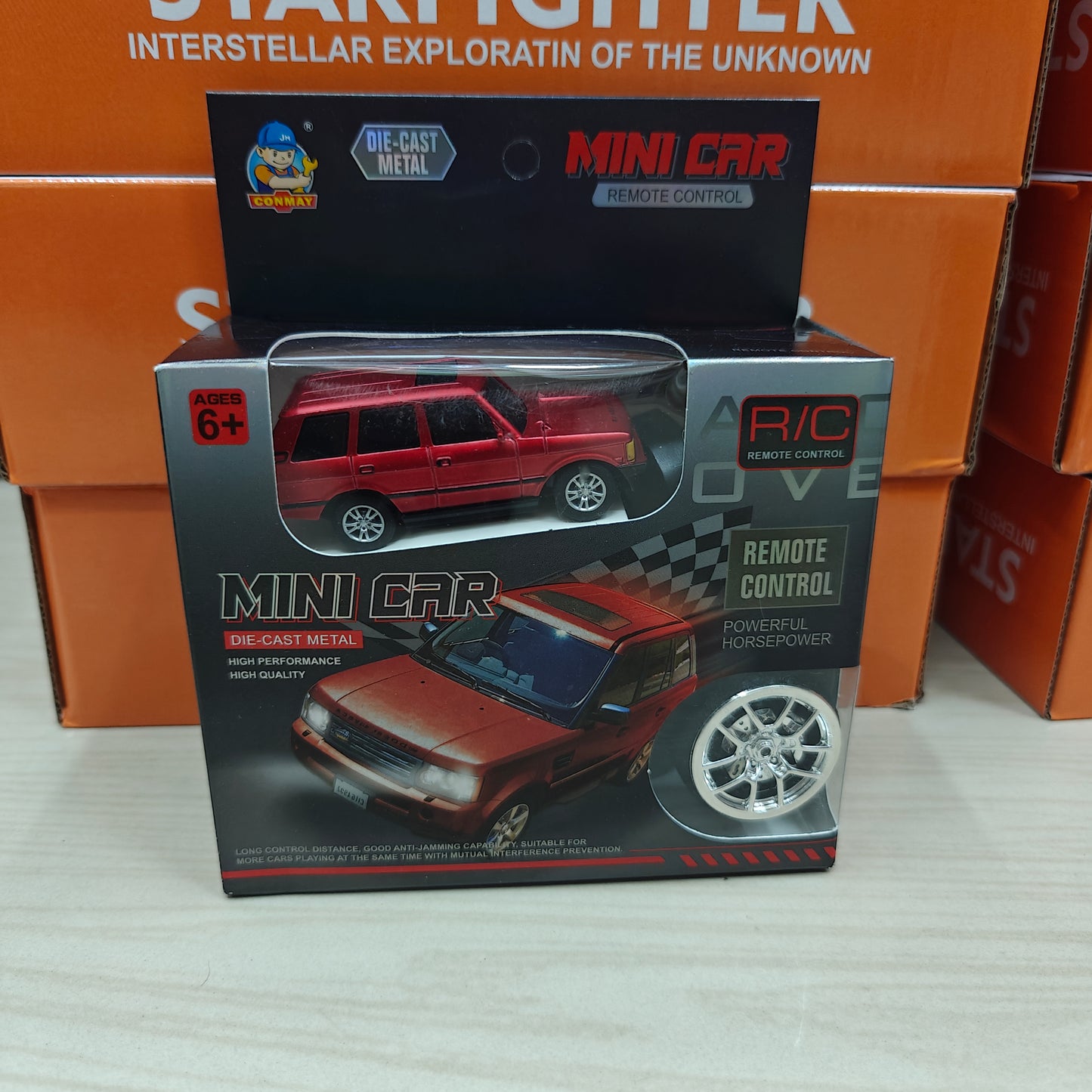 MINI RC CAR WITH GUN TYPE REMOTE