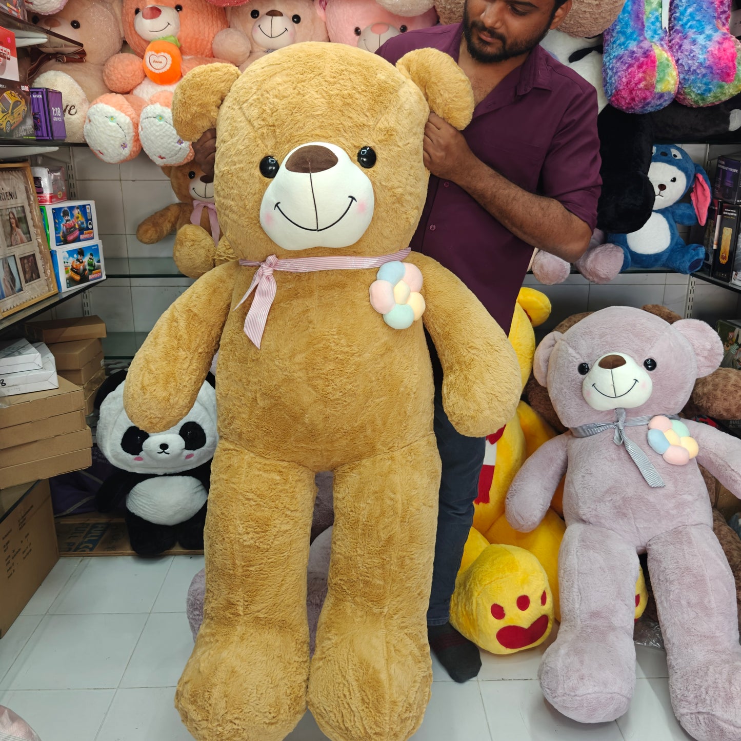 4.8 FEET PREMIUM TEDDY BEAR