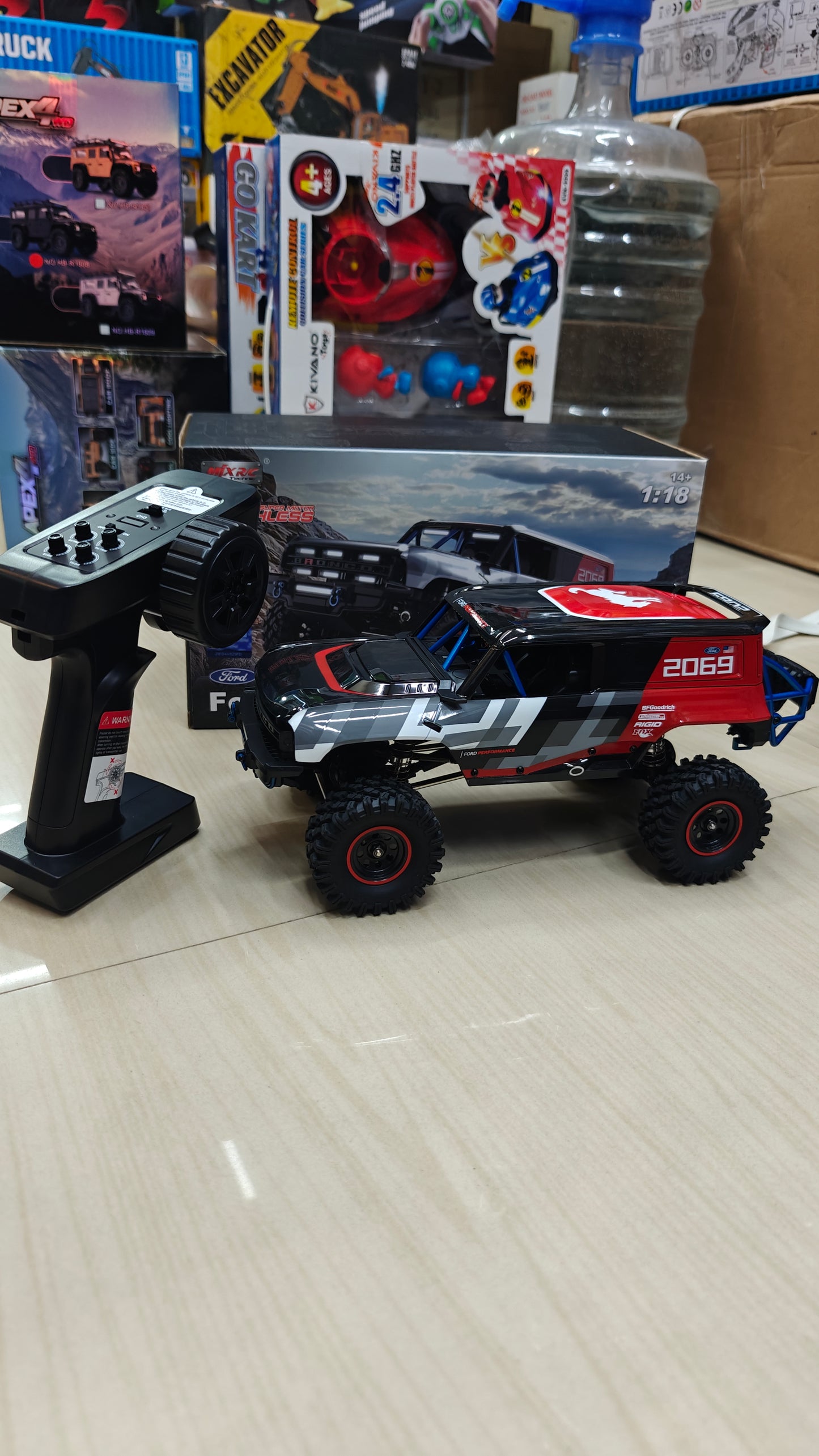 MJX Hyper Go H18P 1:18 Ford Bronco R Off road Crawler 4WD Brushless RC Car