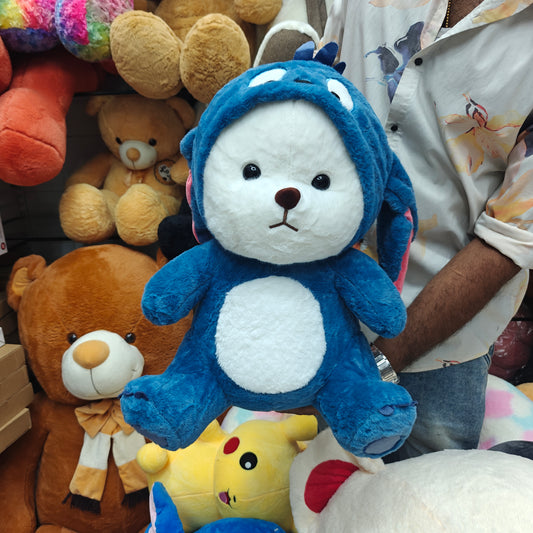 HOODIE BEAR BLUE(55CM)
