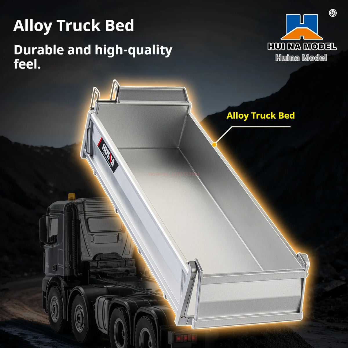 HUINA 1536 PRO RC Dump Truck