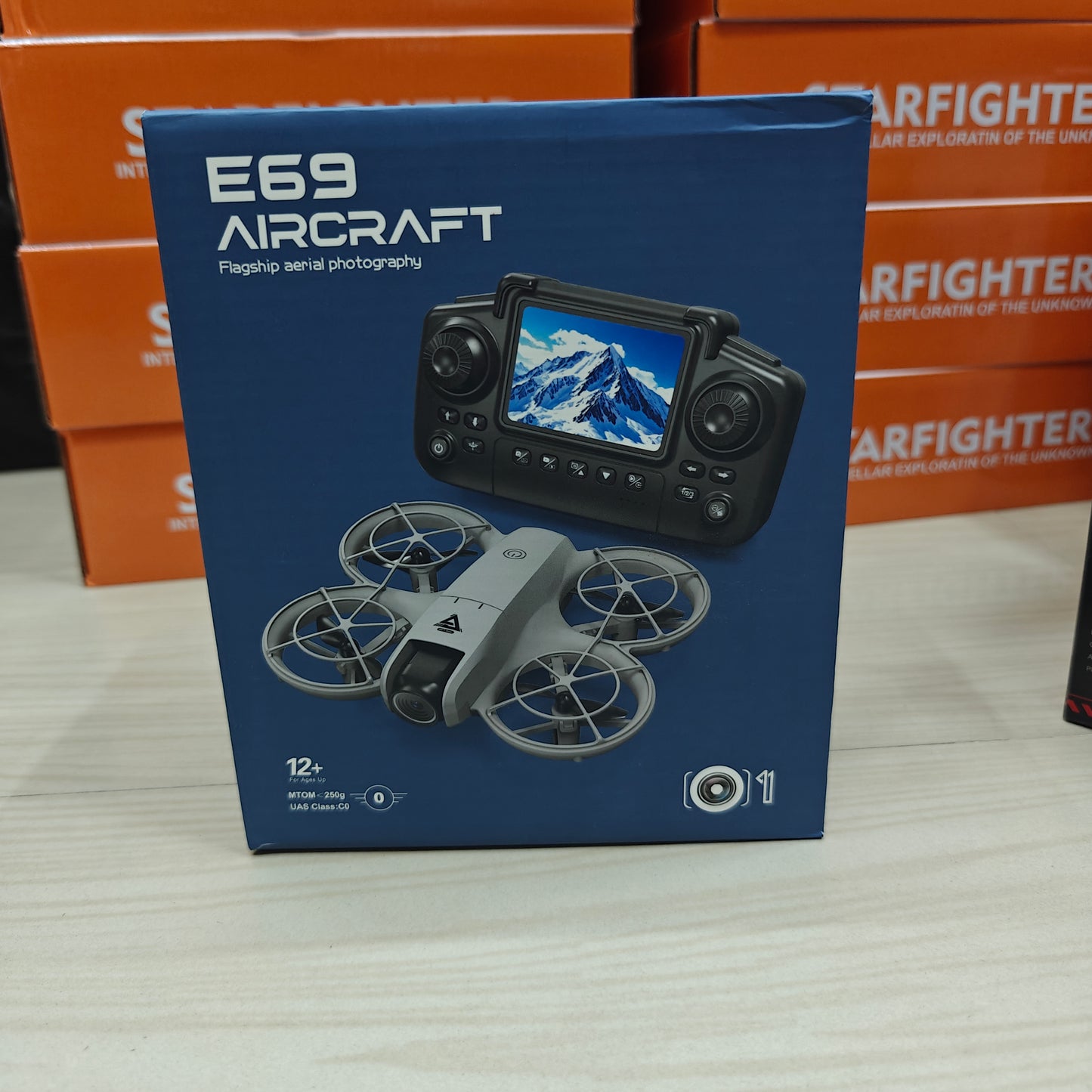 E69 AIRCRAFT WITN INBUILT SCREEN