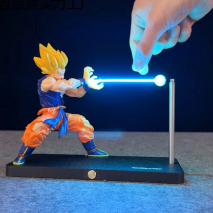 Dragon Ball Z Goku Kamehameha Magnetic Touch Night Light – LED Desk Lamp Anime
