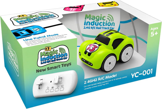 Magic Induction RC Intelligent Sensor Car – 2.4GHz Remote Control Mini Car with Smart Music & LED Lighting, Line Sensing Infrared Following CAR