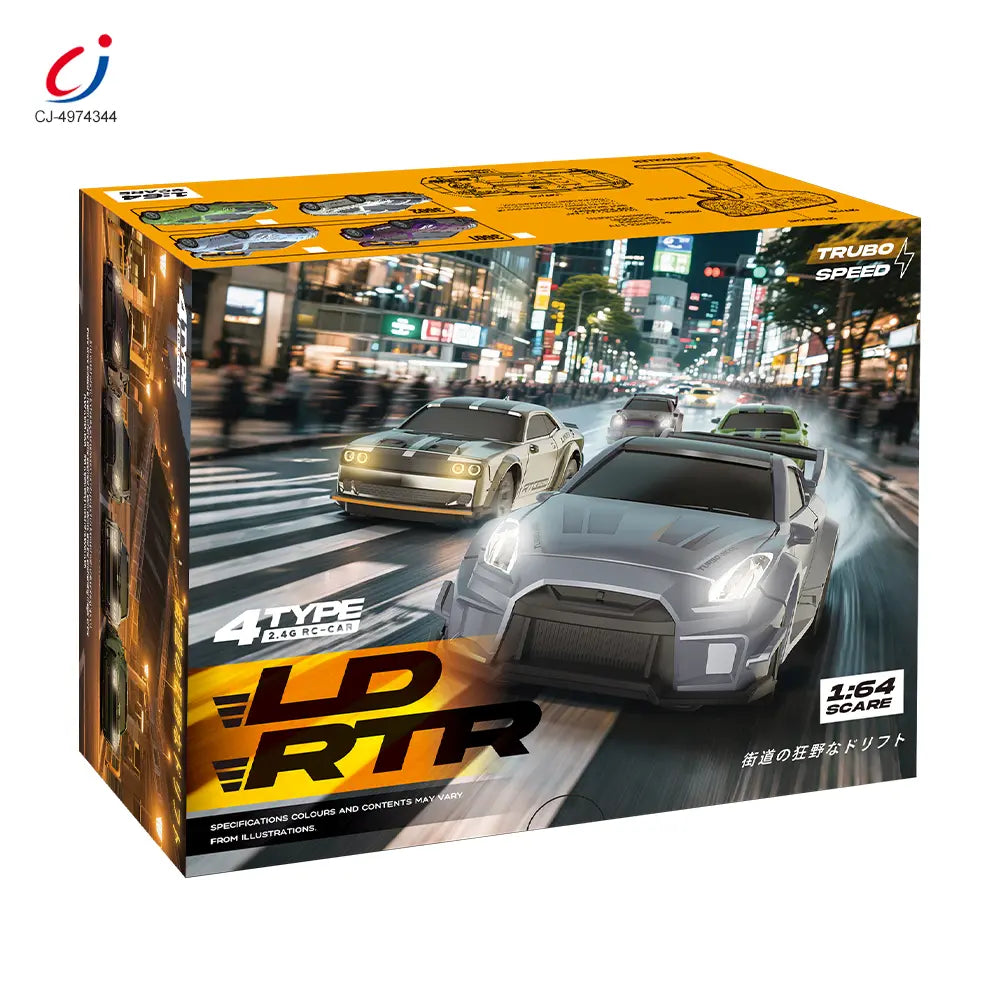 1:64 Scale Desktop Drift Car, Type-C Charging