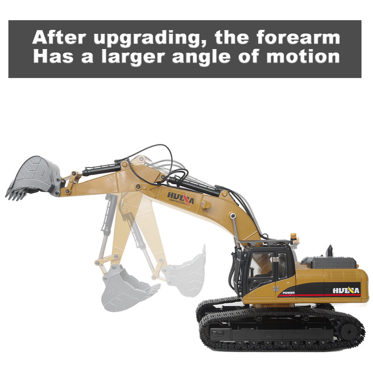 HUINA 1580 version 5 FULL METAL BODY EXCAVATOR