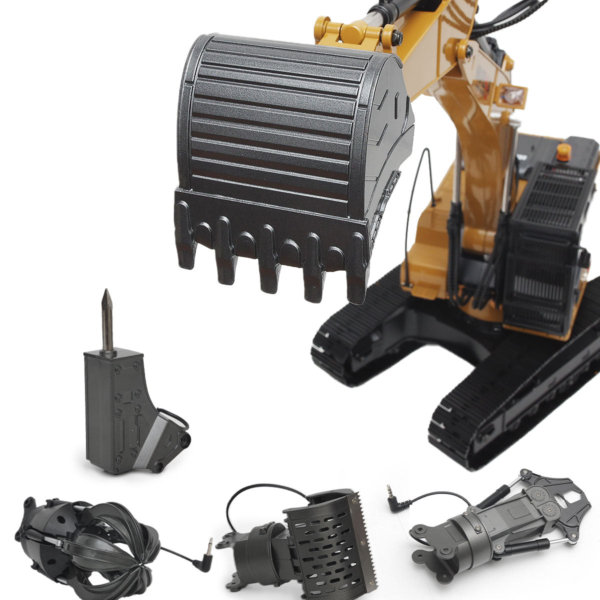 HUINA 1580 version 5 FULL METAL BODY EXCAVATOR