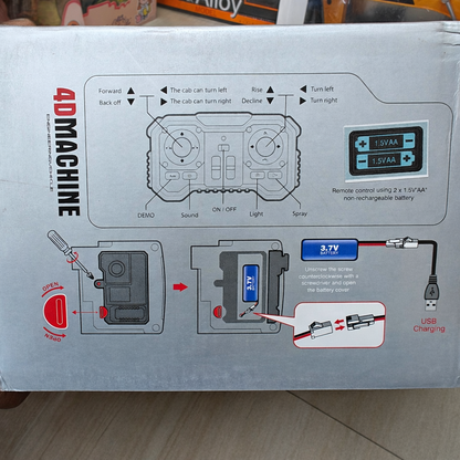 4DRC EXCAVATOR FOR KIDS