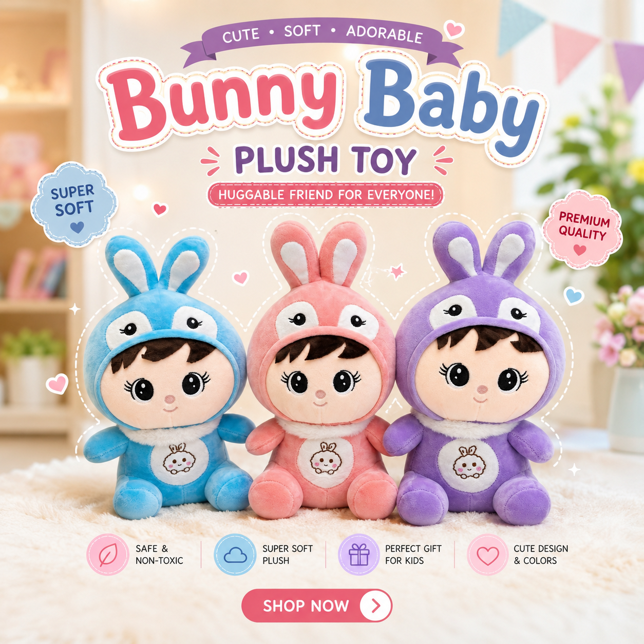 RABIT CHILD 35CM