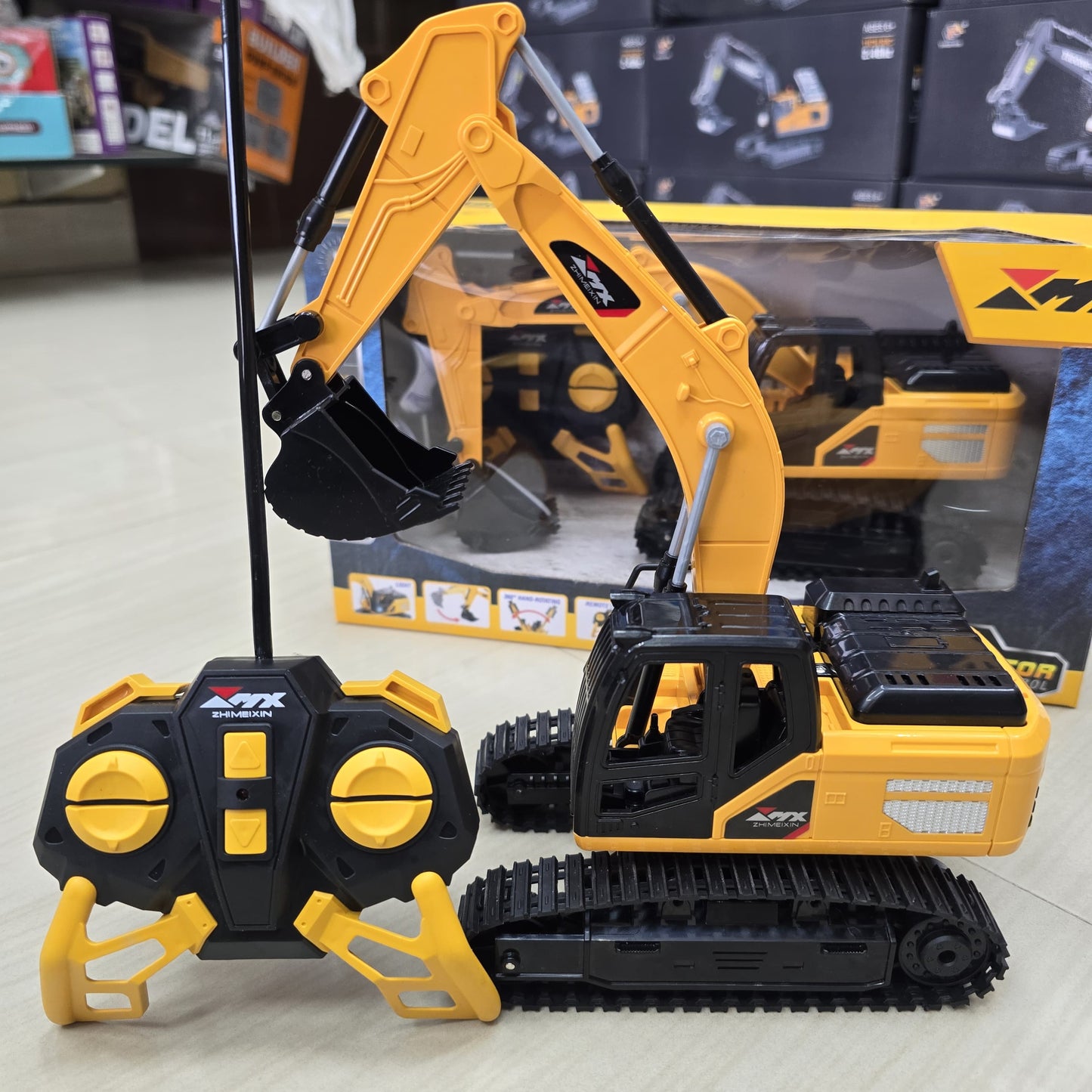 5 CHANNEL RC EXCAVATOR