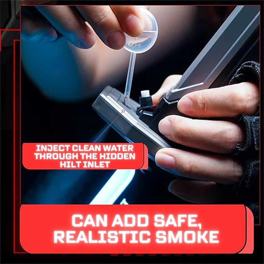 Lightsaber Sword – LED Light Blade with Real Sparks & Smoke Effect