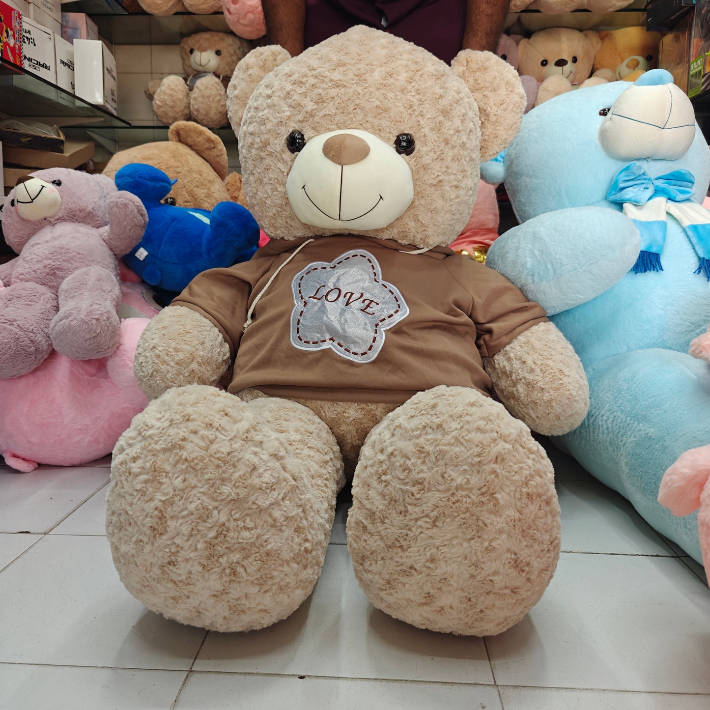 4.8 PREMIUM CREAM TEDDY BEAR
