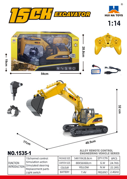 HUINA 1535-1 RC EXCAVATOR