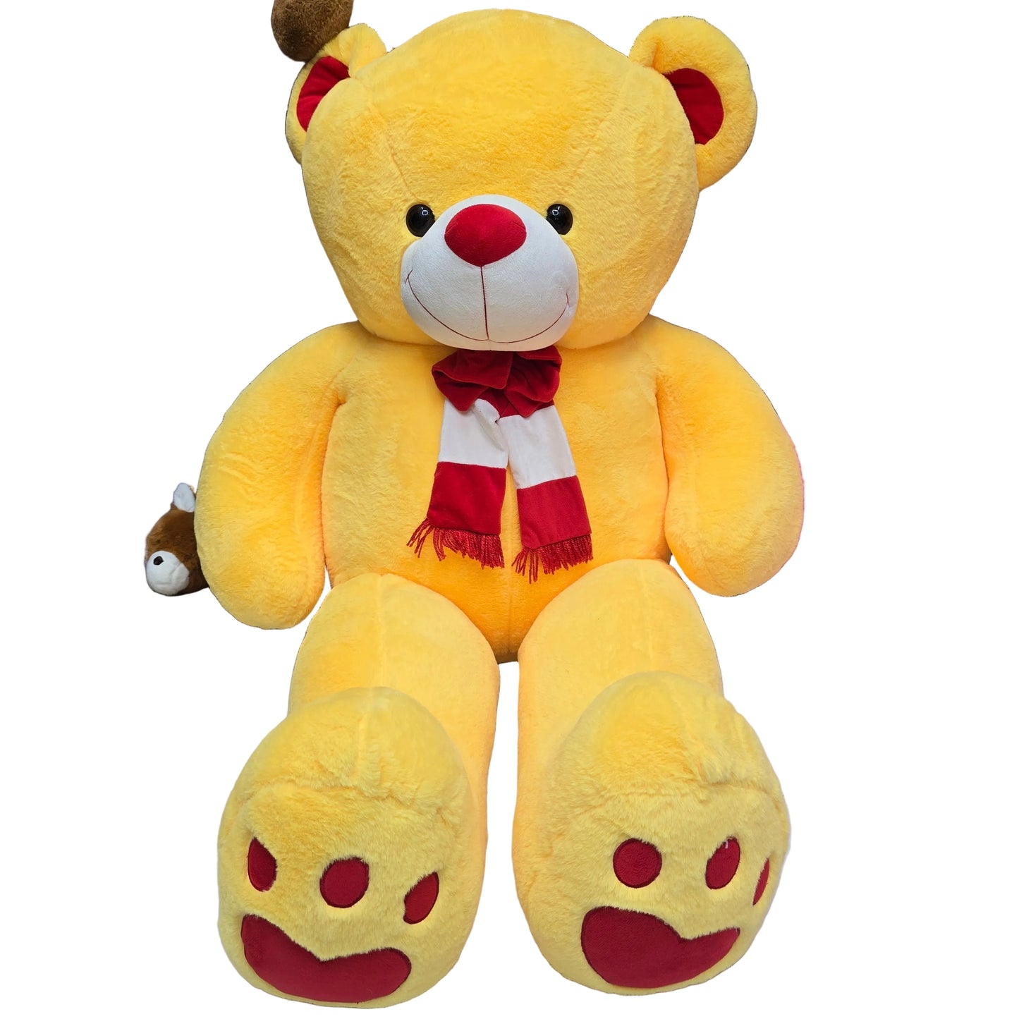 5 FEET YELLOW IMPORTED TEDDY