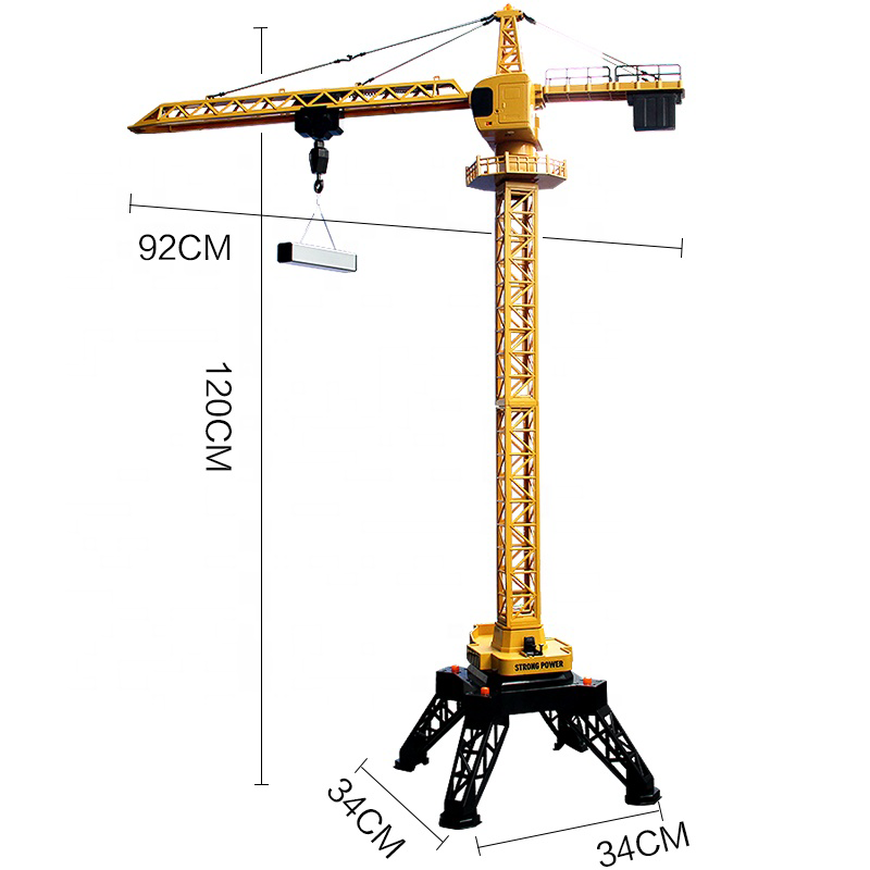 Huina 1585 12 channel Remote Control Alloy Tower Crane (2026 Model)