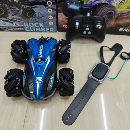 STUNT RACING CAR WITH REMOTE AND GESTURE WATCH