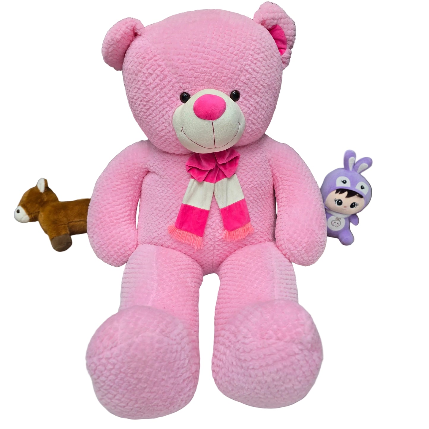 5 FEET PINK IMPORTED TEDDY
