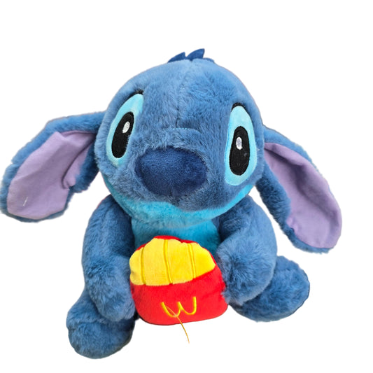 35CM Disney Stitch Holding French Fries