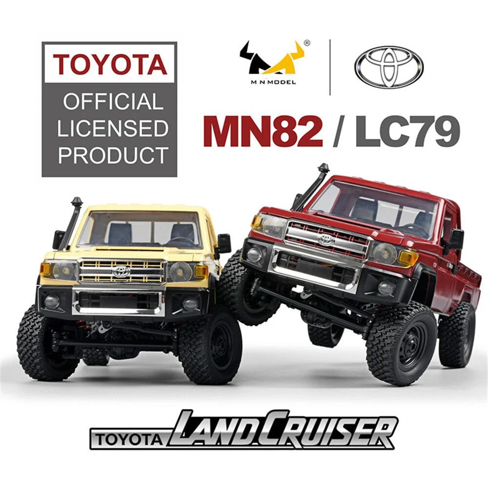 MNRC MN82 RTR 1/12 2.4G 4WD RC Car TOYOTA Land Cruiser LC79 RC Pickup Truck