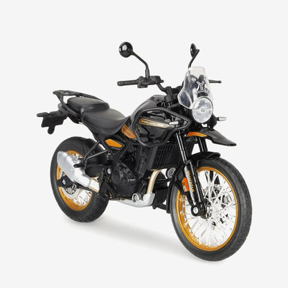 Royal Enfield New Himalayan scale model bike 1/12 by Maisto White/Black