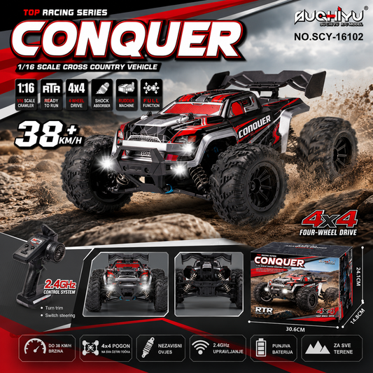 SUCHIYU SCY-16202 Conquer 1:16 Scale Electric 4WD RC Off-Road Racing