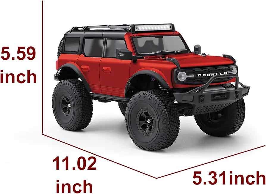 WLtoys 184023 1:18 Ford Bronco 4WD Climbing RC Car
