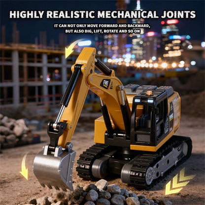 TRASPED  1:64 Scale MINI Alloy RC Excavator