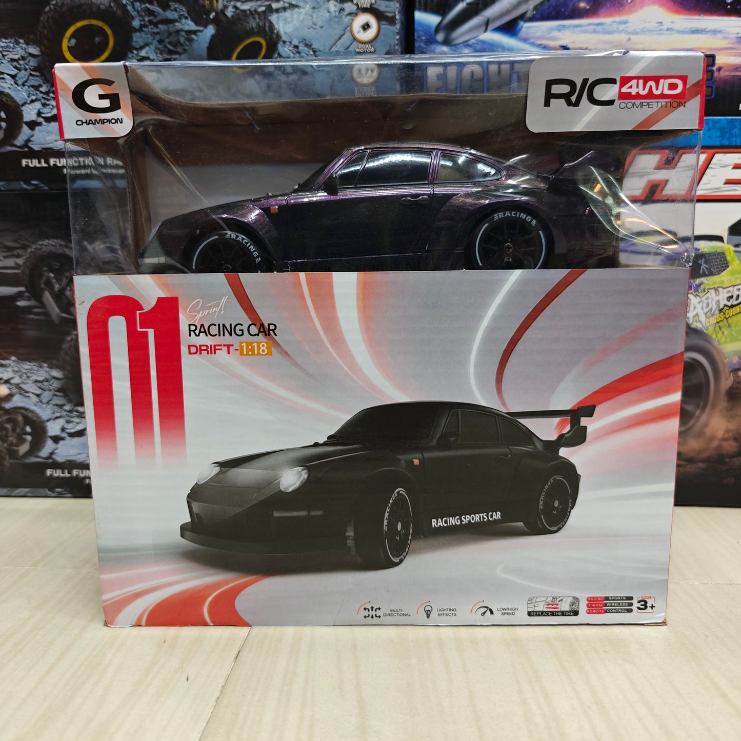PORCHE 1:24 RC DRIFT CAR WITH APP CONTROL