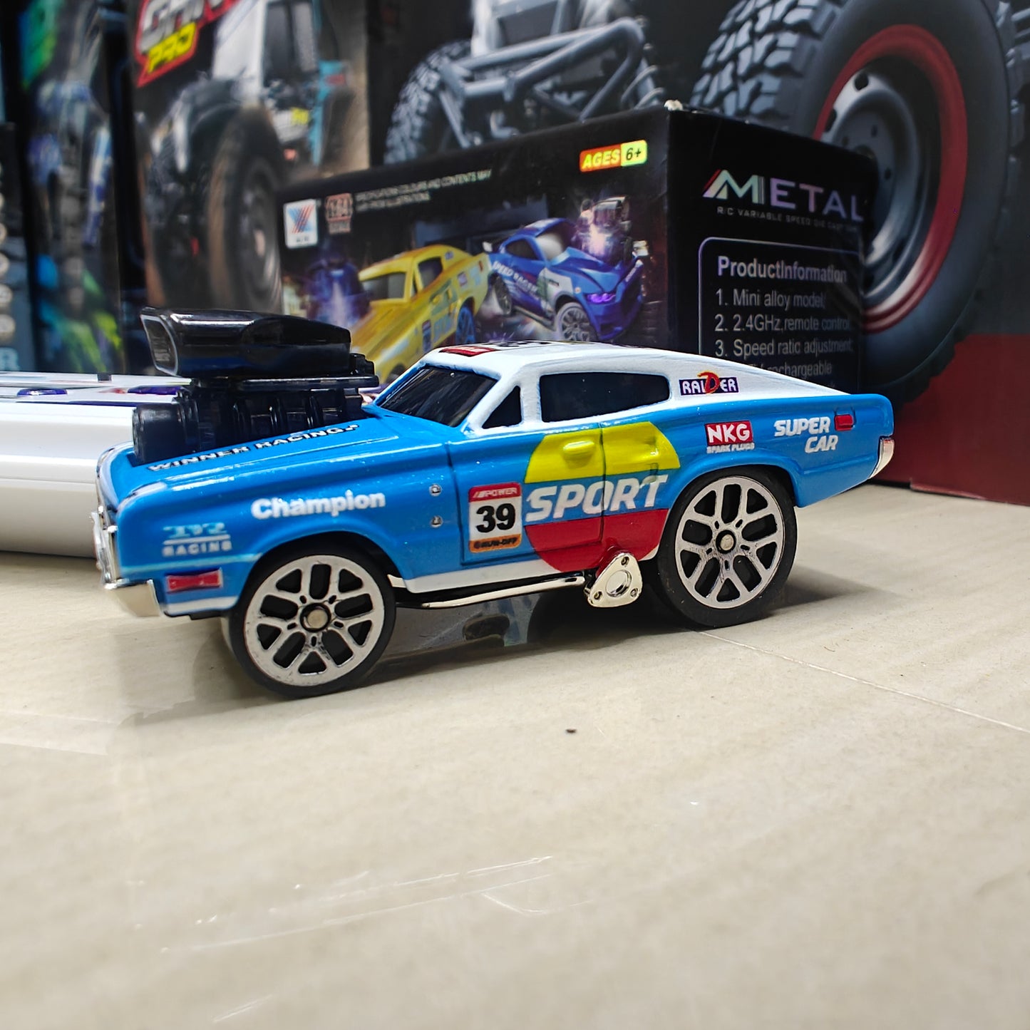 1:64 HIGH SPEED DRIFT DOGE RC CAR