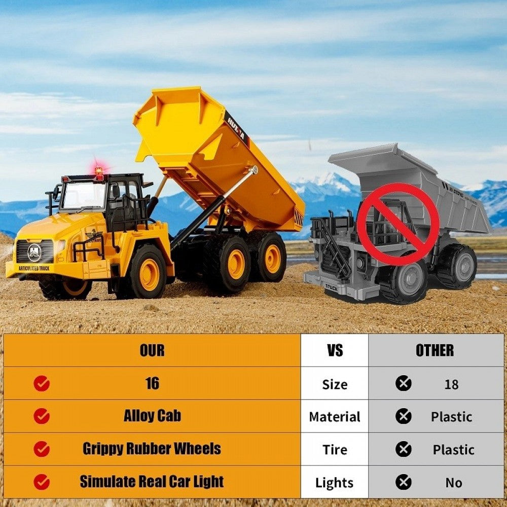 HUINA 1553 11Channel RC Dump truck